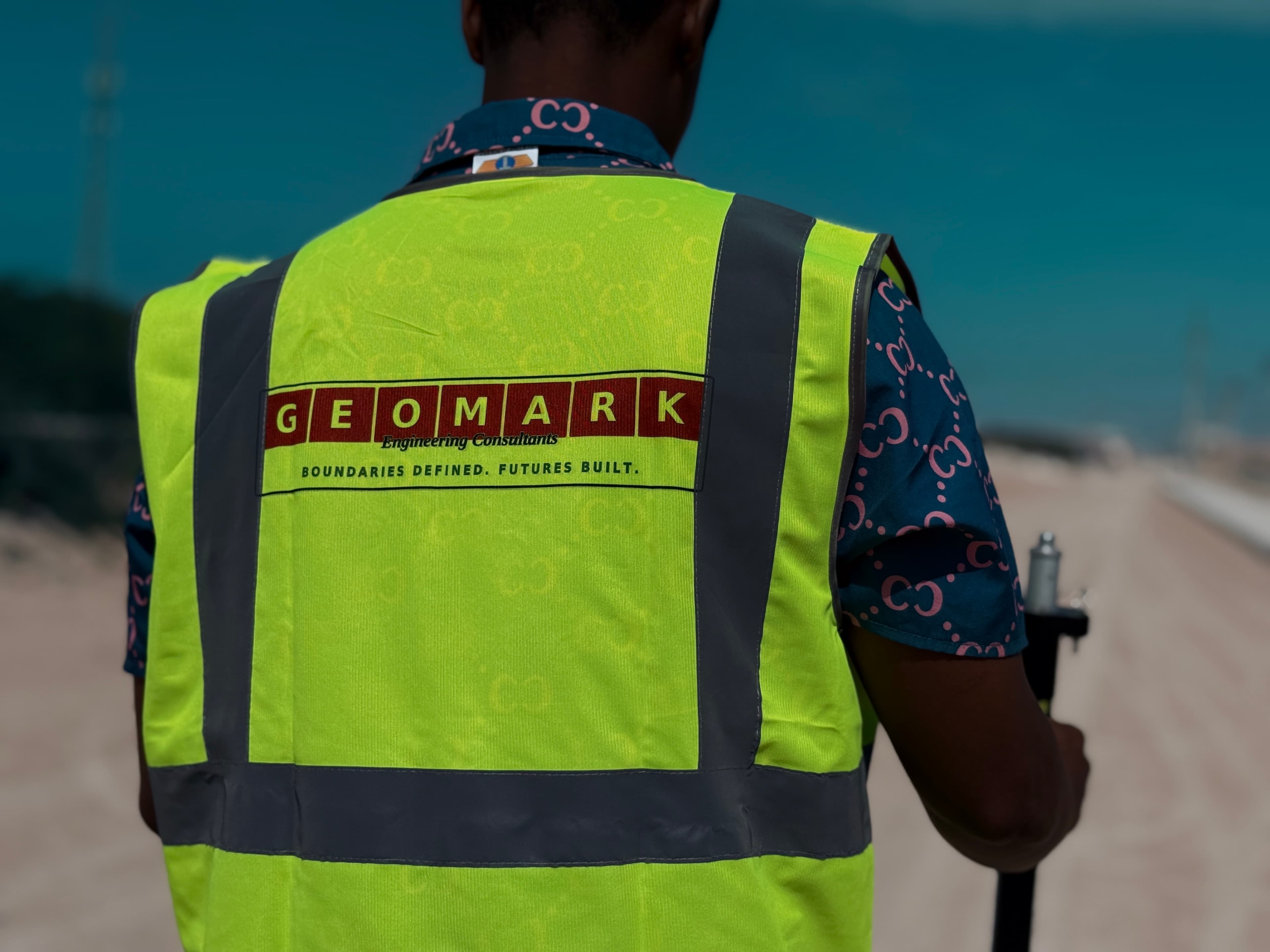 GEOMARK field engineer on survey operations